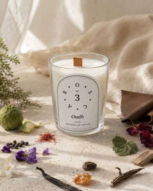 N° 3 Oudh — Geurkaars 190 g